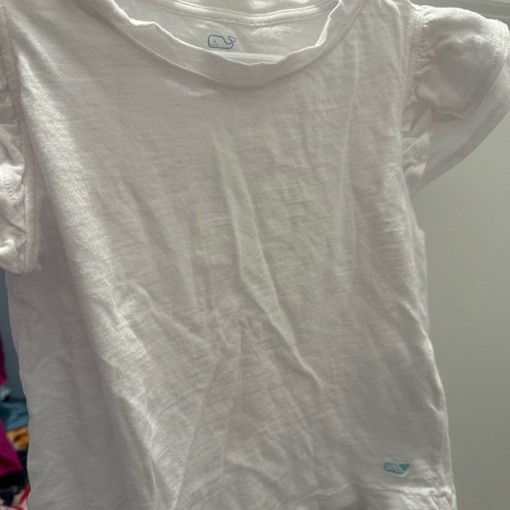 Vineyard Vines Girls 4T White T-Shirt